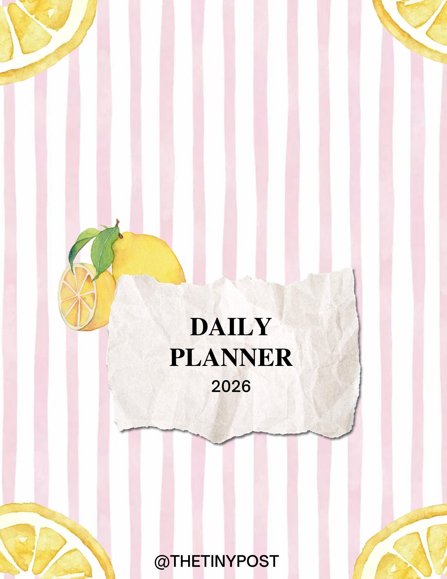 Digital Daily Planner 2026 - Etsy