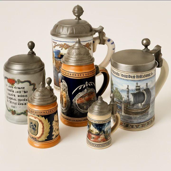 スタイン（陶製ジョッキ） - Etsy 日本