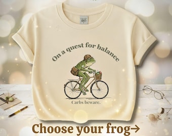 Diabetes Humor Shirt | Funny Frog Tee | Comfort Colors® Glucose Guardian Collection | Diabetic Gift for Men Women | Insulin Pump Tshirt CGM