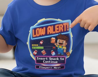 Retro Pixel Gamer Arcade Shirt Diabetes Kids Type 1 Diabetes Tee for Toddler Youth Adult Funny Diabetic Awareness Gift T1D Support Shirt