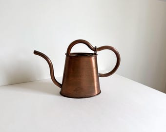 Michael Graves Copper Watering Can | Vintage Postmodern Plant Waterer | Designer Garden Decor | MCM Copper Watering Can