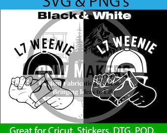 L7 Weenie Baseball Softball PNG SVG: The Sandlot Apparel (Digital Download)