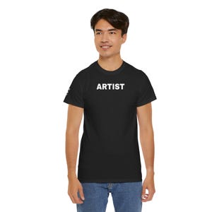 Wearable Art T-Shirt: Ethically Sourced US Cotton, Durable Design