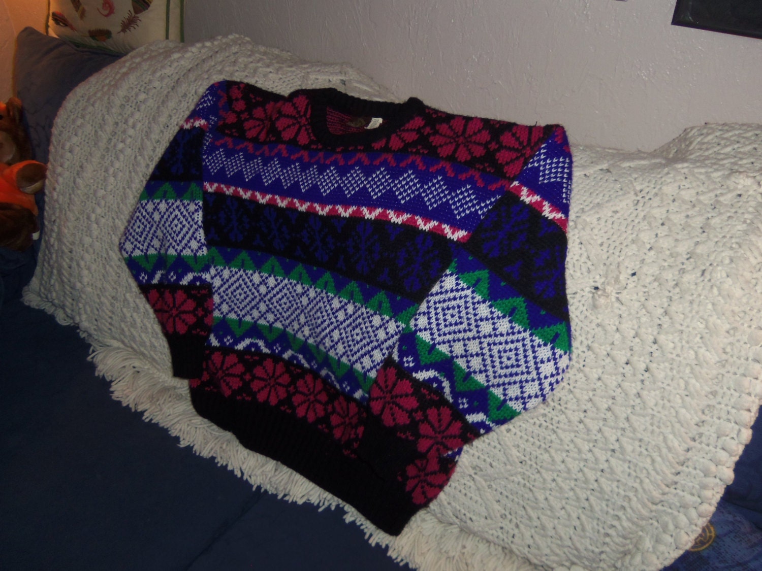 Pull Fille Jordache 7-8 Ans Avec Sequins - Neuf Sans étiquettes