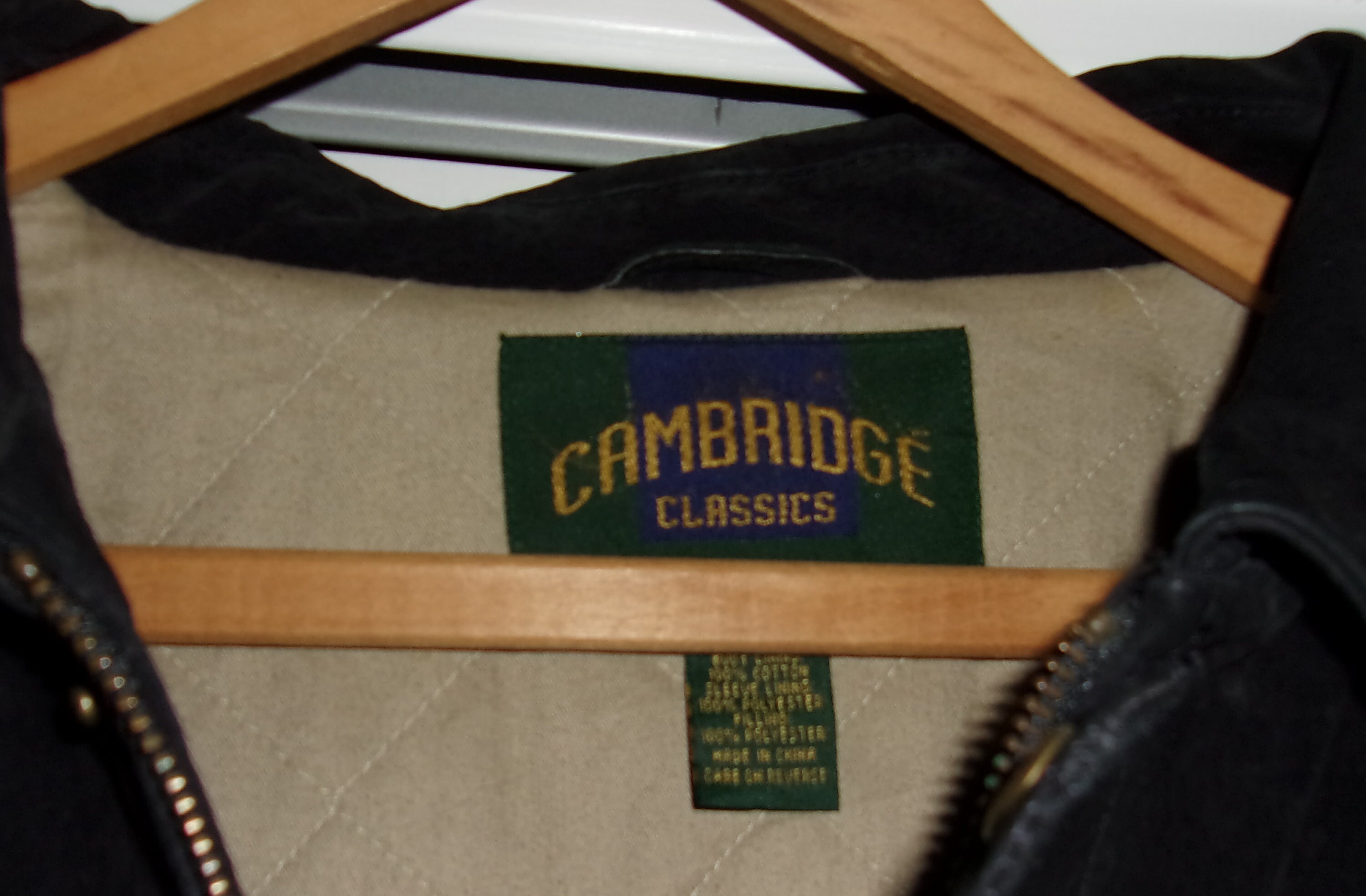 CAMBRIDGE CLASSICS スエードボンバージャケット CAMBRIDGE CLASSICS スエードボンバージャケット