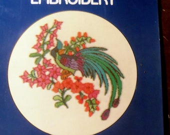 Russian Punch Needle Embroidery with Instructions and 32 Transfer Psatterns by Gail Byrd, 1981