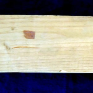 Tailor&#39;s Clapper for Sewing, Home Crafted, Vintage, 3 1/2 by 12 inches