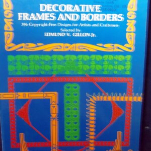 Decorative Frames and Borders, 396 Copyright Free Designs, Available for Artists and Craftsmen