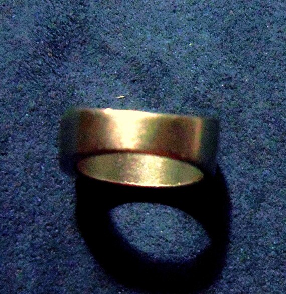 Silver Colored Ring with Rhinestones, Missing One… - image 3