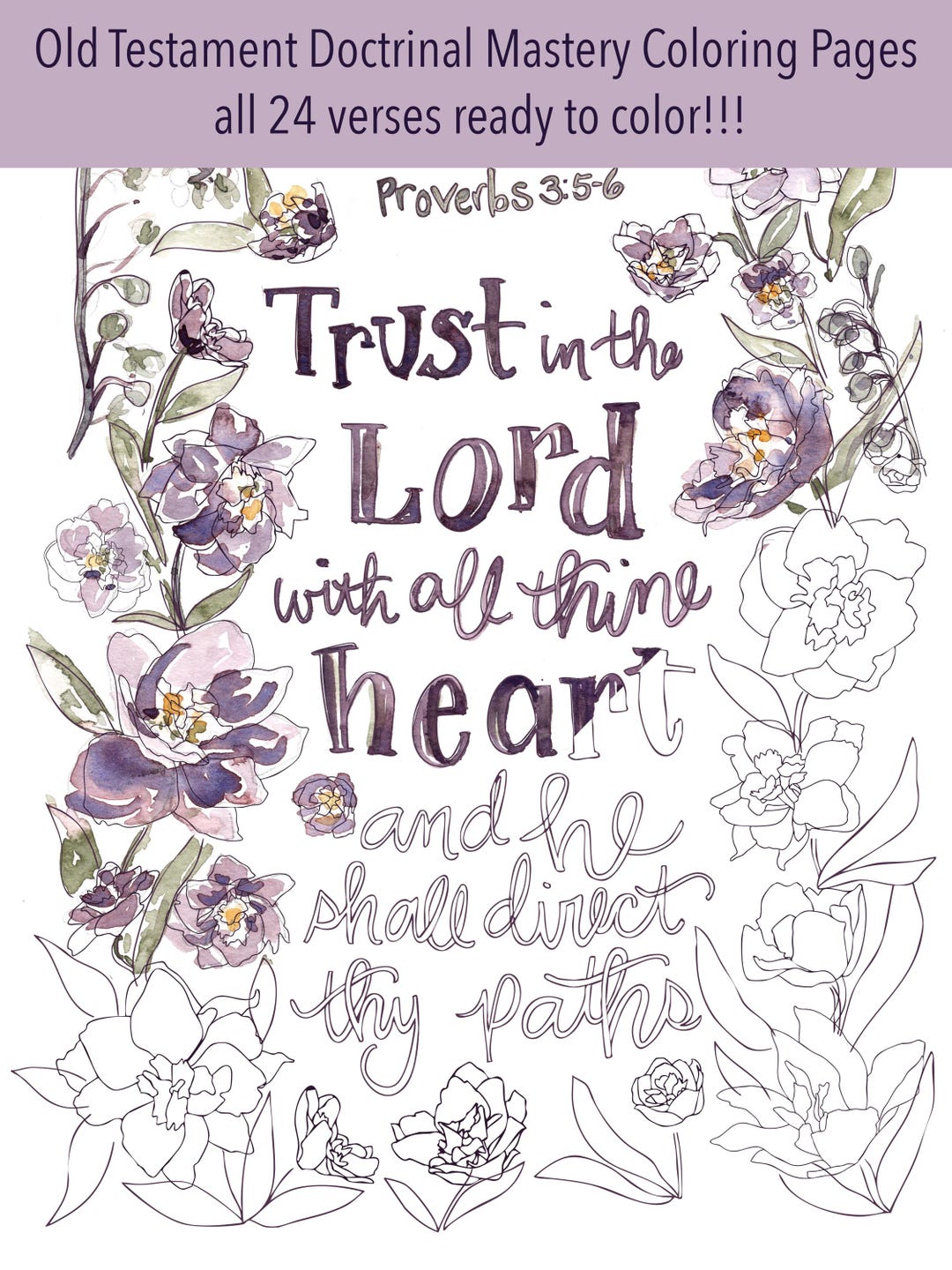 Old Testament Seminary Doctrinal Mastery Coloring Pages 2026 ...