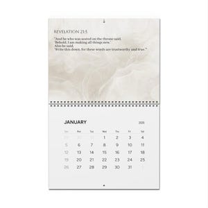 Christian 2025 Wall Calendar