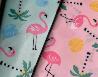 Laminate Flamingo Fabric