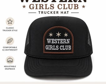WESTERN GIRLS CLUB trucker hat