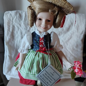Vintage Shirley Temple &quot;Heidi&quot; doll