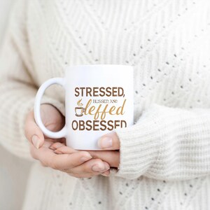 Keramiktasse des Kaffeeliebhabers, perfektes Geschenk zum Stressabbau, lustige Kaffeetasse, Motivationszitat-Tasse, gemütliches Haus- und Bürodekor