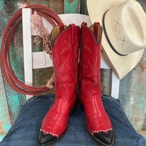 Acme Cowboy Red - Etsy display picture 3