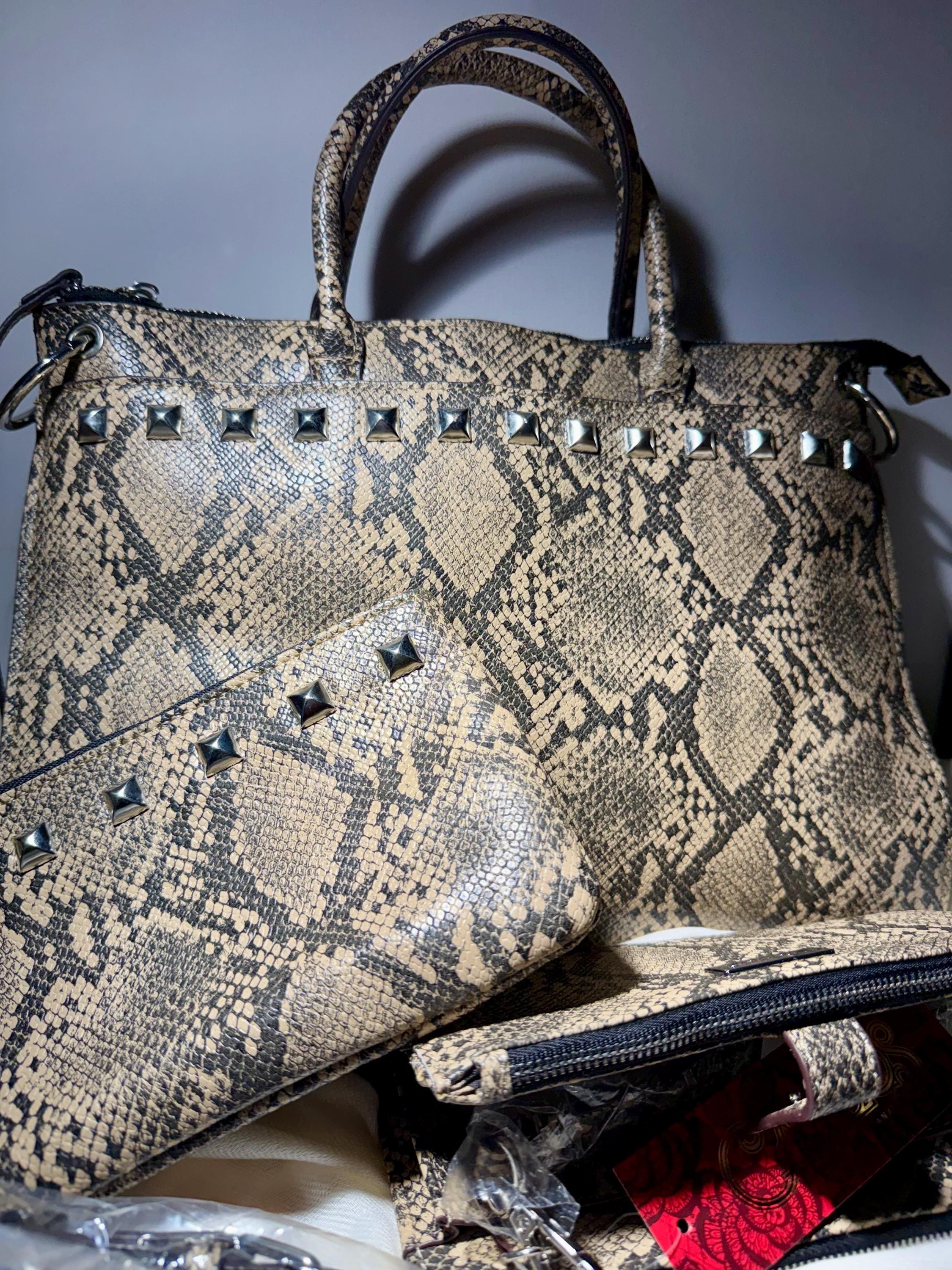 Vintage python tote - Etsy 日本