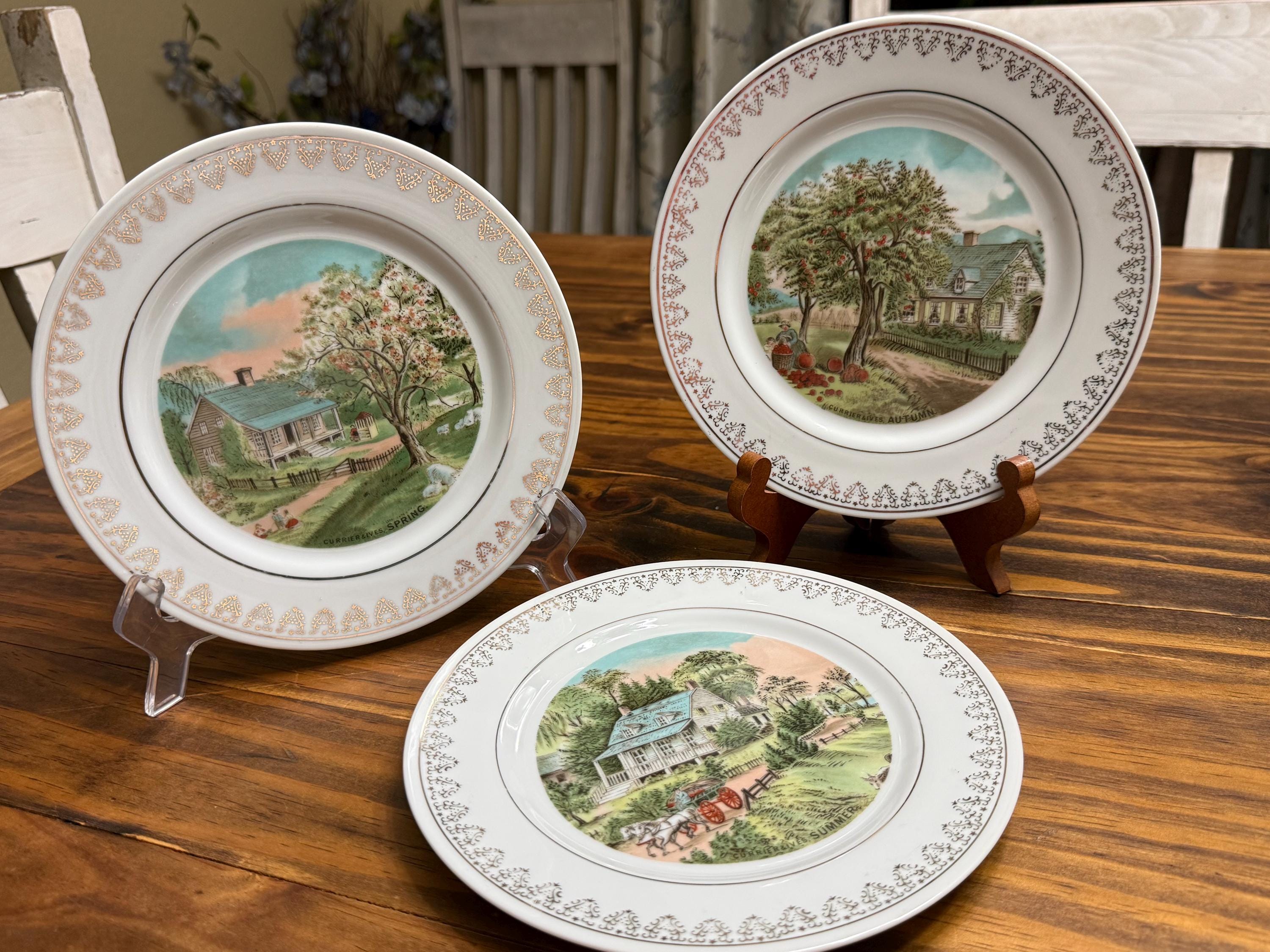 Currier Summer Plate - Etsy
