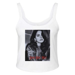Débardeur inspiré de Lana Del Rey - Ajusté et respectueux de l&#39;environnement - Mode vintage