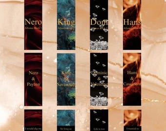 Alliance Series 12 Bookmarks Printable Bundle