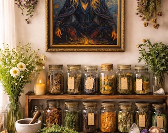 Stevie Nicks Van Gogh Style Witchy Woman Print, Mystical Boho Wall Art (Digital Download)