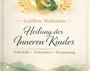 Guided Meditation: Healing the Inner Child | Self-Love and Mindfulness | Relaxation & Healing Journey as PDF Download