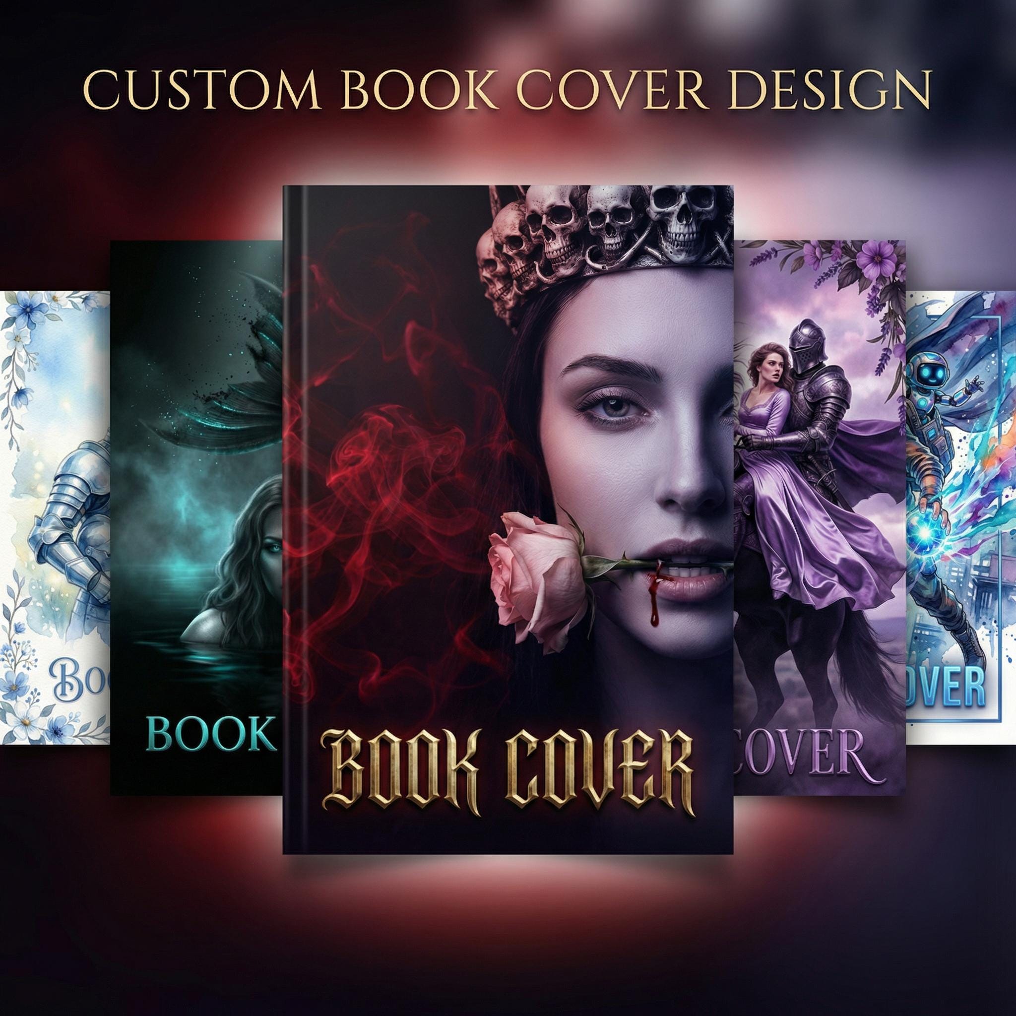 Professional Custom Book Cover Design for Amazon KDP | Ebook & Print ...