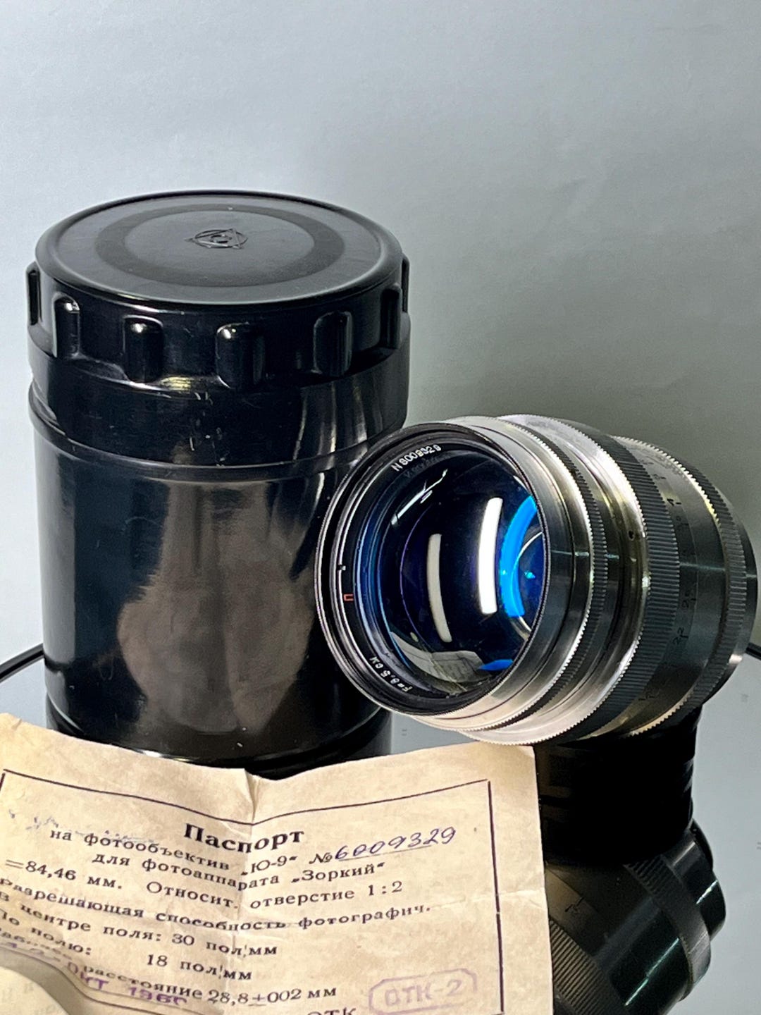 希少 Jupiter-9 85mm f2 L39 Jupiter-9 85mm F2 M39 LTM | Blue Coating | Silver Soviet Lens + QC