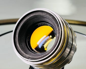 Helios-44 „Bernstein“. Frühe Charge Sowjetunion Vintage-Objektiv Filmischer Look