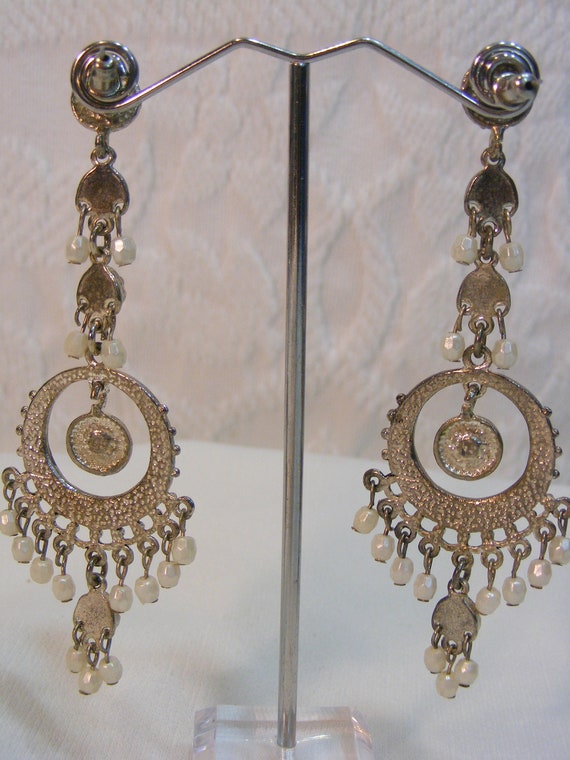 Ethnic Inspired Dangle Chandelier Earrings - image 4