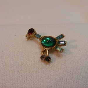 Antique Figural Bird Scatter Pin, 1940s 1950s