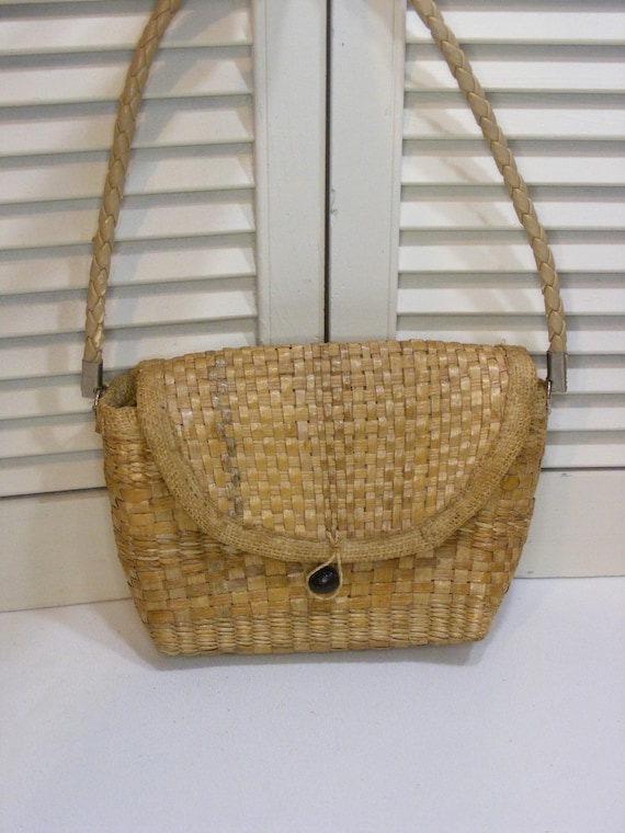 Woven Sea Grass Purse