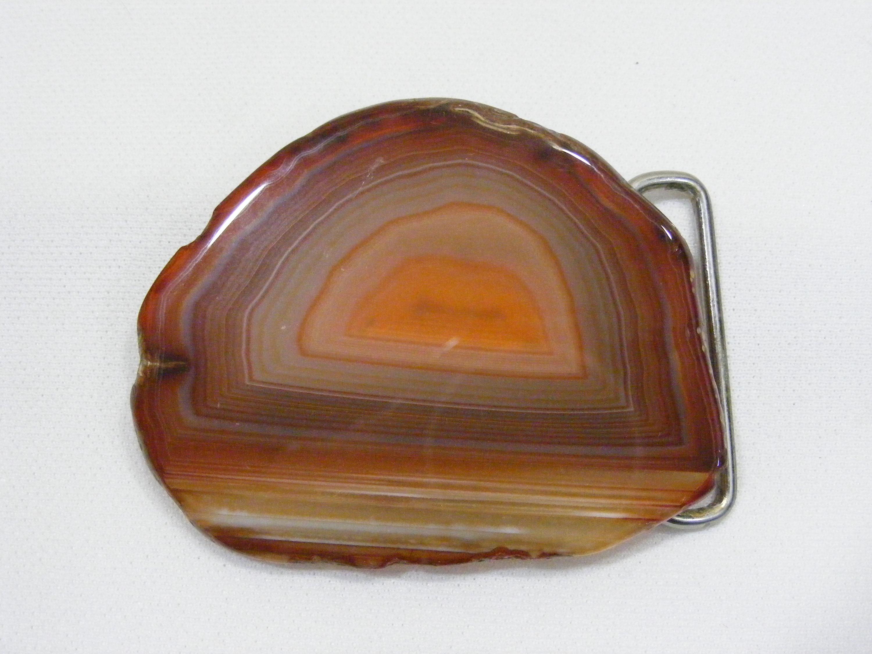 Agate Slab Belt Buckle Natural Dendritic Raw Edge Translucent Artisan Handmade Agate Belt Buckle - Etsy UK main image 3