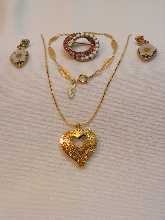 Curated Collection Soft Romantic Gold Tone Jewelry