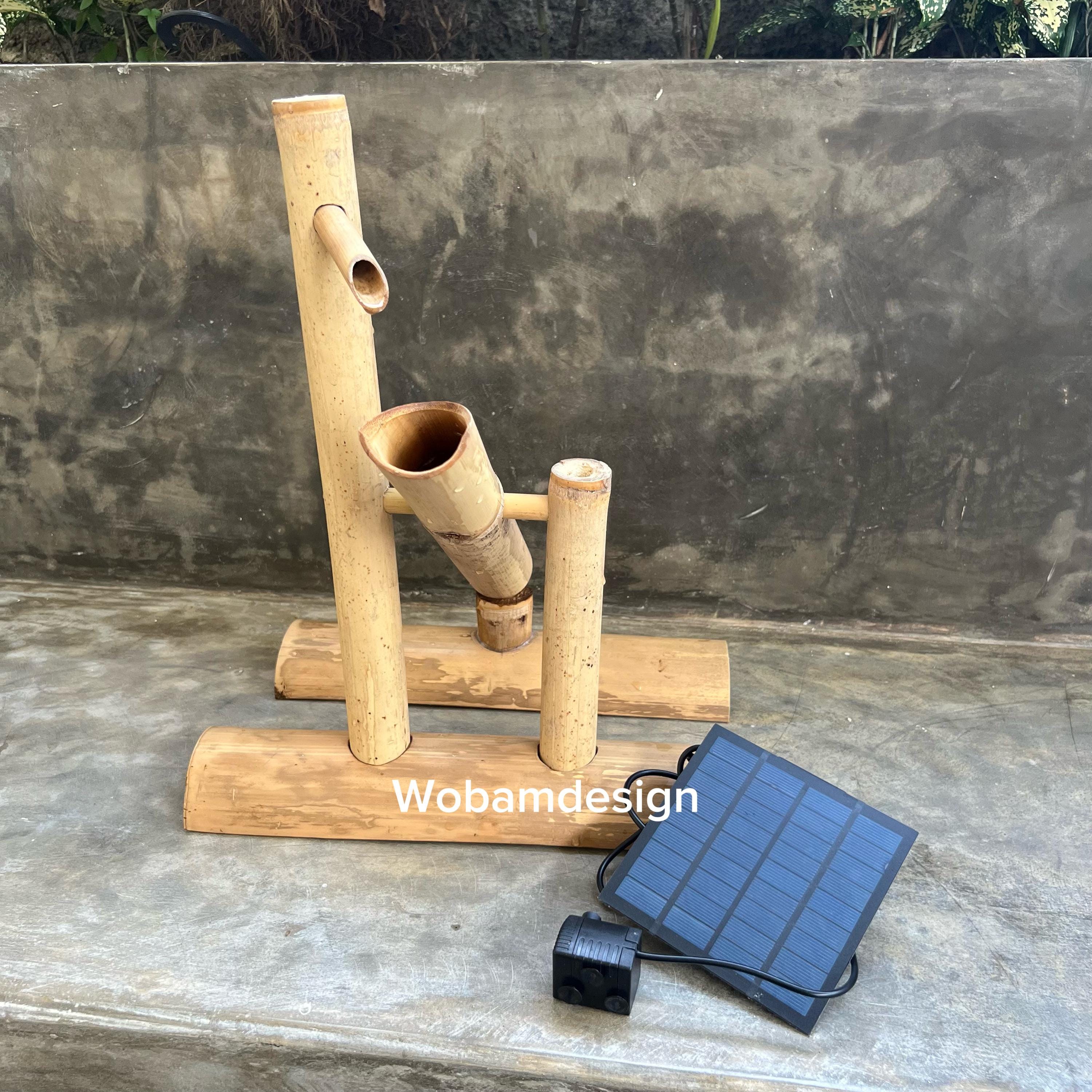 Japanese solar water fountain - Etsy sterreich