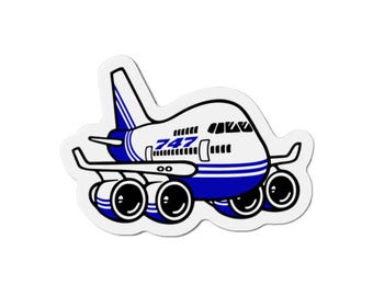 Boeing B747 B 747 Die-Cut Magnet