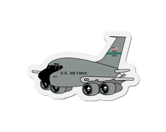 USAF Boeing B707 B 707 U.S. US Air Force KC135 KC 135 Stratotanker Die-Cut Magnet