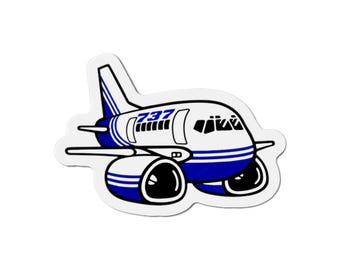 Boeing B737 B 737 Die-Cut Magnet