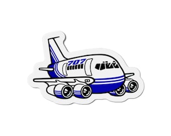Boeing B707 B 707 Die-Cut Magnet