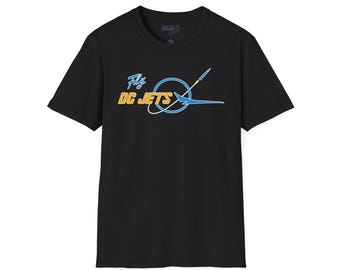 McDonnell Douglas Fly DC Jets Logo T-Shirt, Cooles Luftfahrt T-Shirt