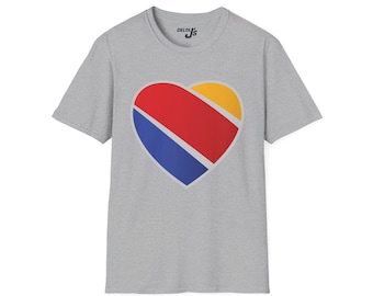 Southwest Airlines Logo T-shirt, SWA Tee