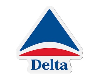 Delta Air Lines Old Logo Die-Cut Magnet