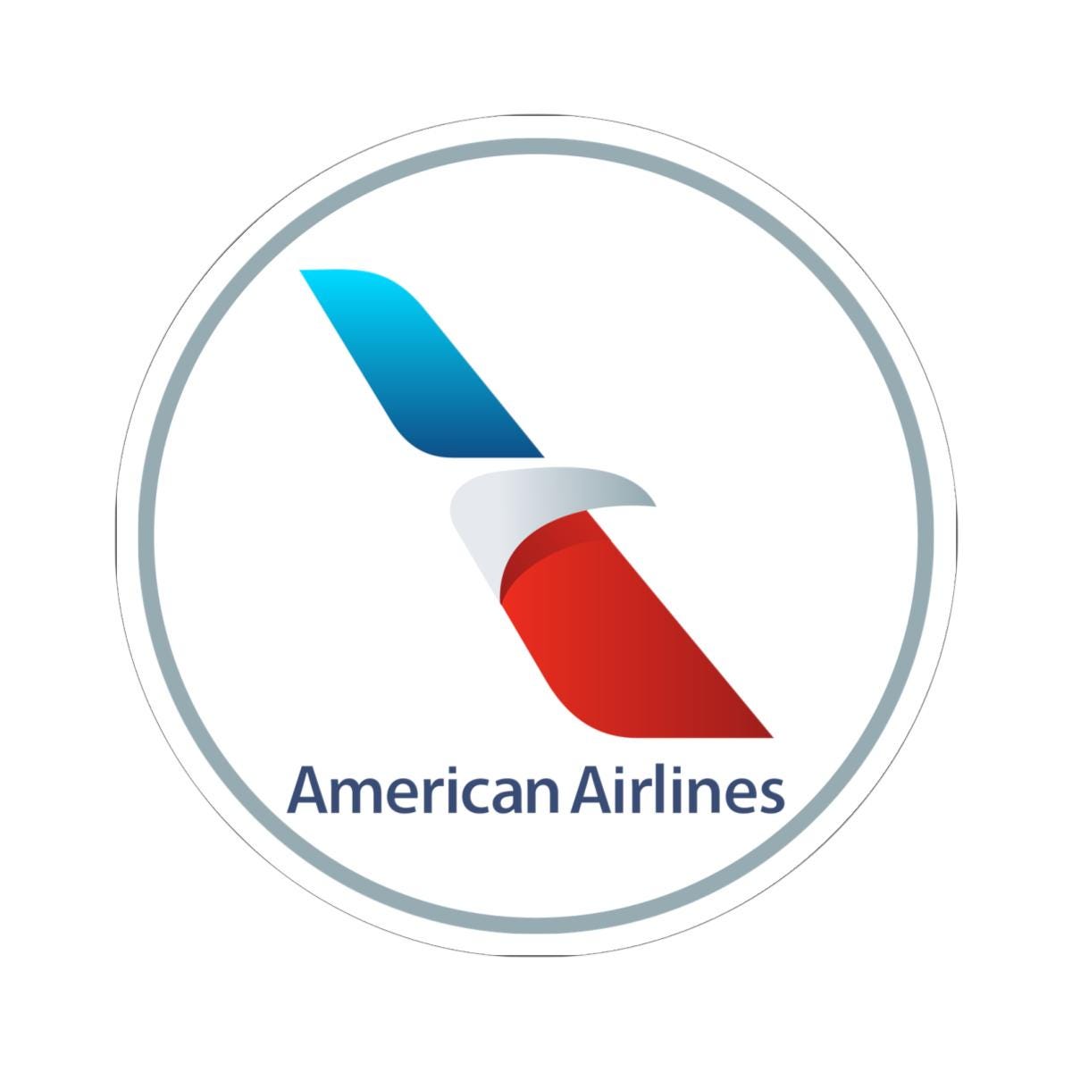 American Airline Sticker - Etsy