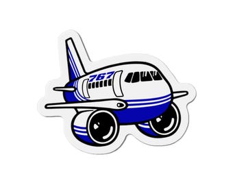 Boeing B767 B 767 Die-Cut Magnet