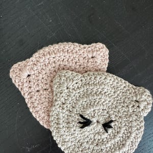 Cat Coasters | Crochet Cat Coaster | Decorative Coaster | Cat Lovers | Crochet Cat | Crochet Coaster Pattern | Coaster | Home Decor