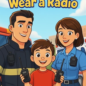 Children&#39;s Book: First Responder Families - My Parents Wear a Radio