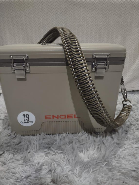 Handmade Paracord Cooler Strap: Heavy Duty Engel Cooler Shoulder Strap