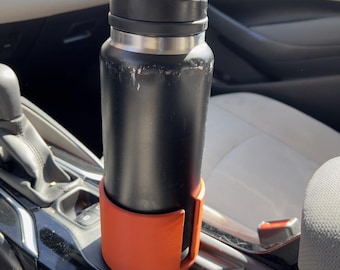Yeti Car Cup Holder Adapter for 36oz or 26oz Water Bottle - Heat-Resistant, Made-to-Order - With bonus Redbull central holder!