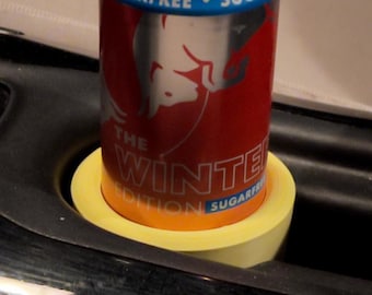 Car Cup Holder Adapter for Redbull 8oz and 12oz Cans - Heat Resistant! Eco-Friendly Material!