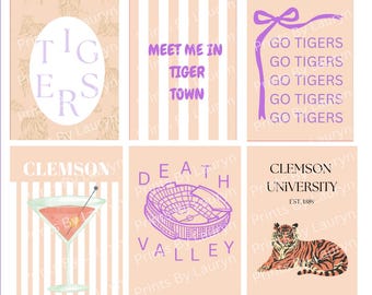 Clemson University Wall Art